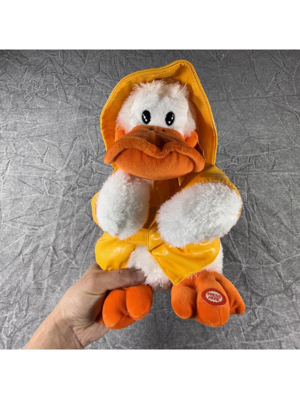 Mills Trading Plush NEW Vintage Singing Duck Collectible